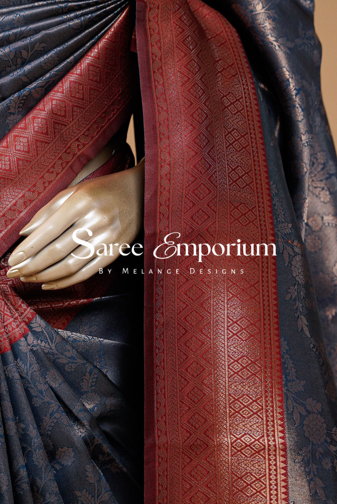 Semi Silk Saree For Women MDS0326
