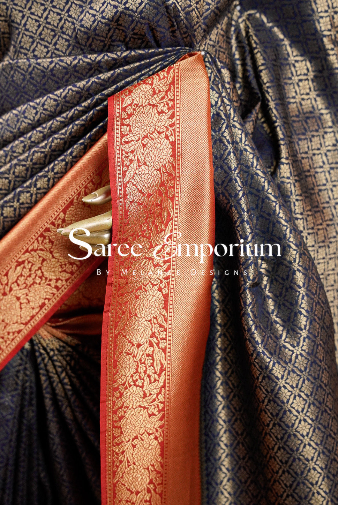 Silk Brocade Sarees MDS0043