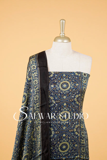 Modal Ajrakh Unstitched Salwar Suits AC0040
