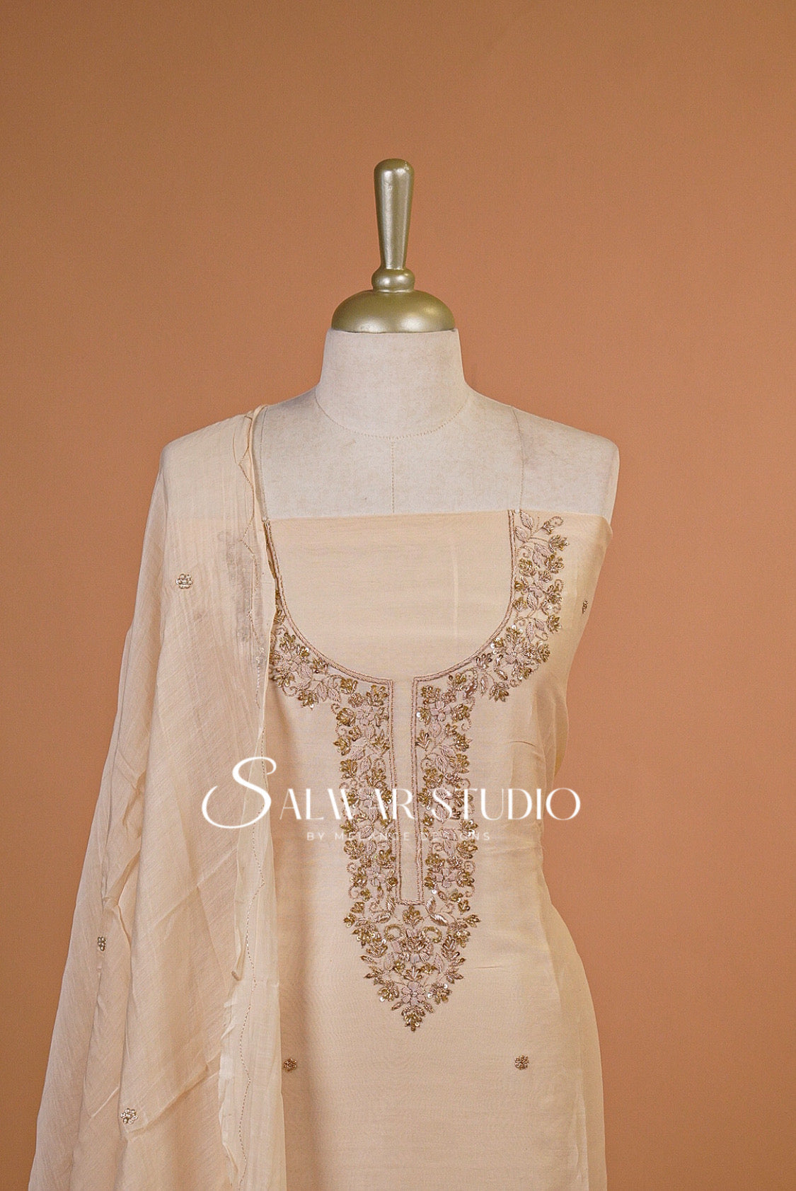 Chanderi Embroidery Salwar Suit AC0137