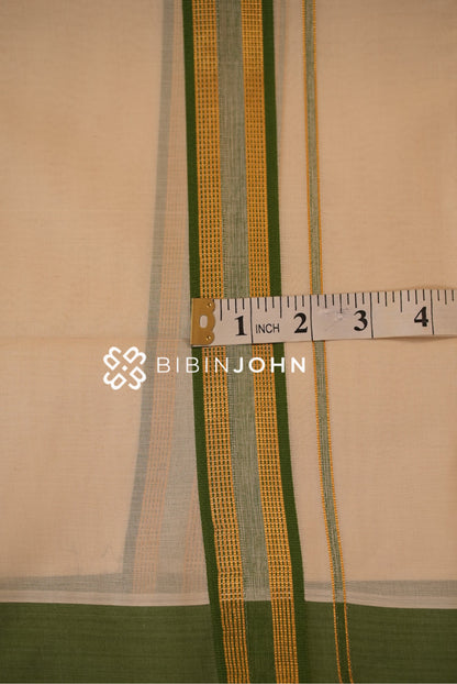 Cotton Dhoti For Men Off White BJ2325