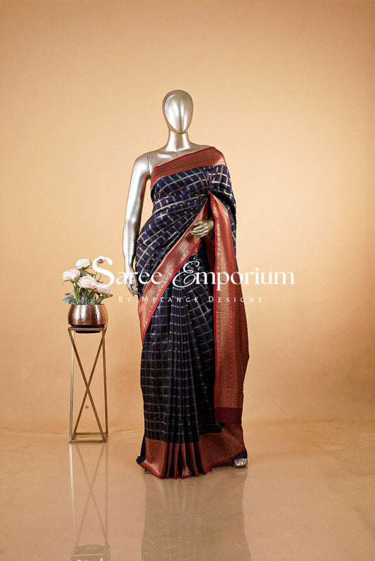 Semi Silk Saree MDS0147