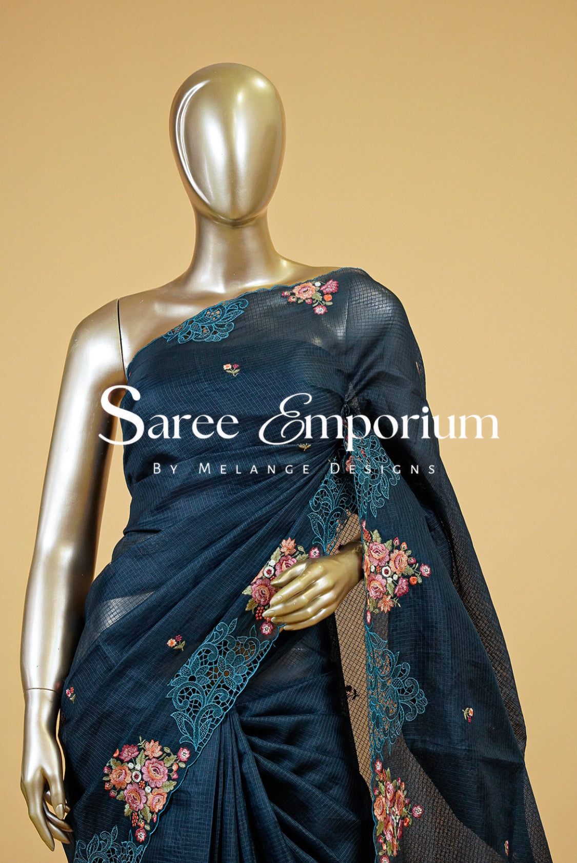 Cotta Embroidery Saree MDS0188