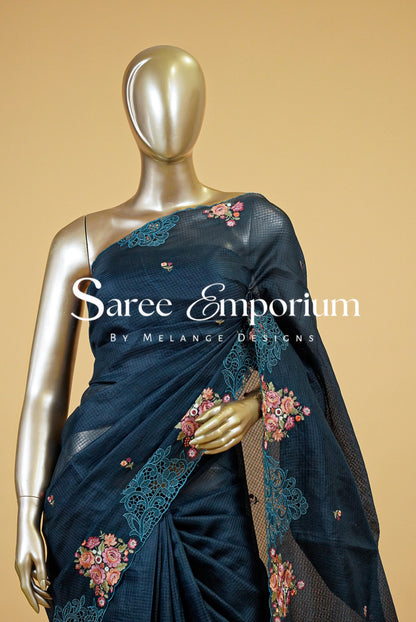 Cotta Embroidery Saree MDS0188