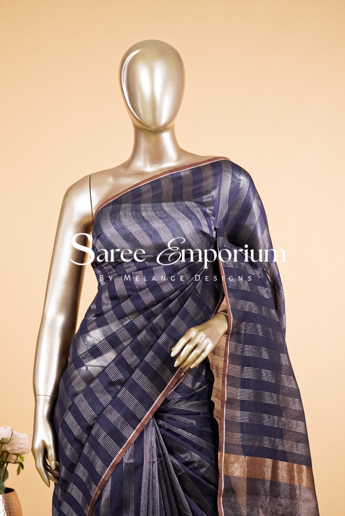 Semi Silk Saree MDS0170