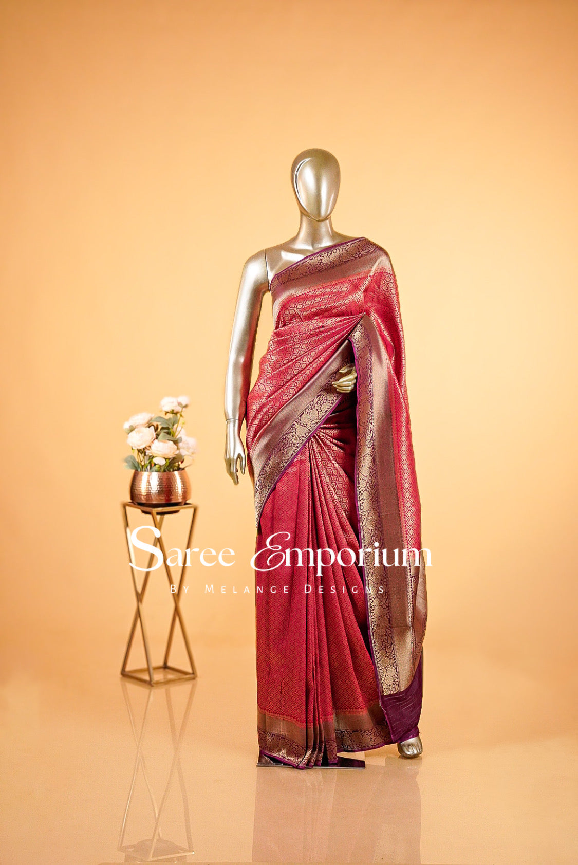 Silk Brocade Sarees MDS0041