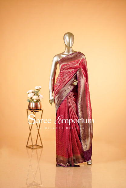 Silk Brocade Sarees MDS0041