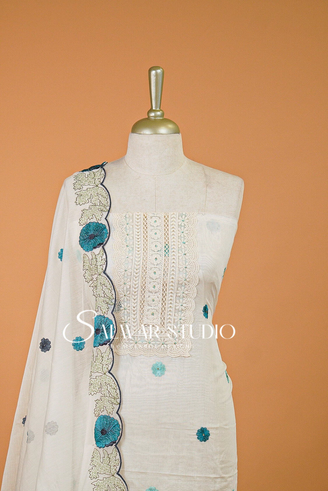 Silk Embroidery Salwar Suits AC0146