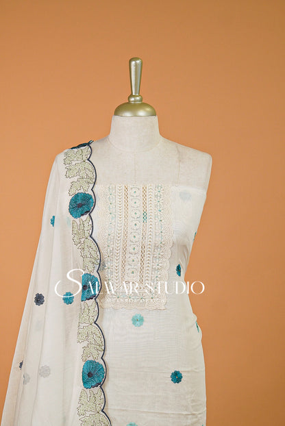 Silk Embroidery Salwar Suits AC0146