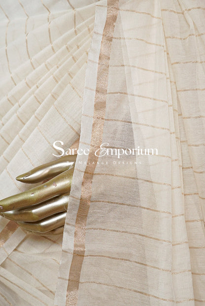 Chanderi Embroidery Sarees MDS0206