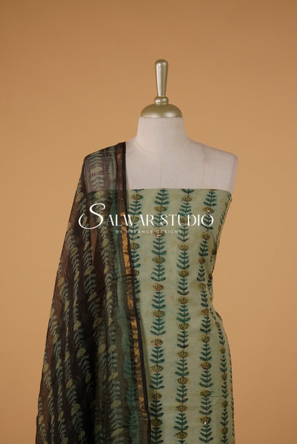 Pure Printed Cotton Unstitched Salwar Suits AC0080