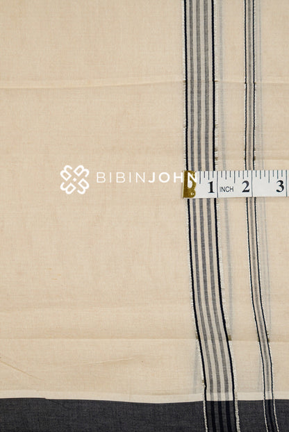 Cotton Dhoti For Men Off White BJ0980