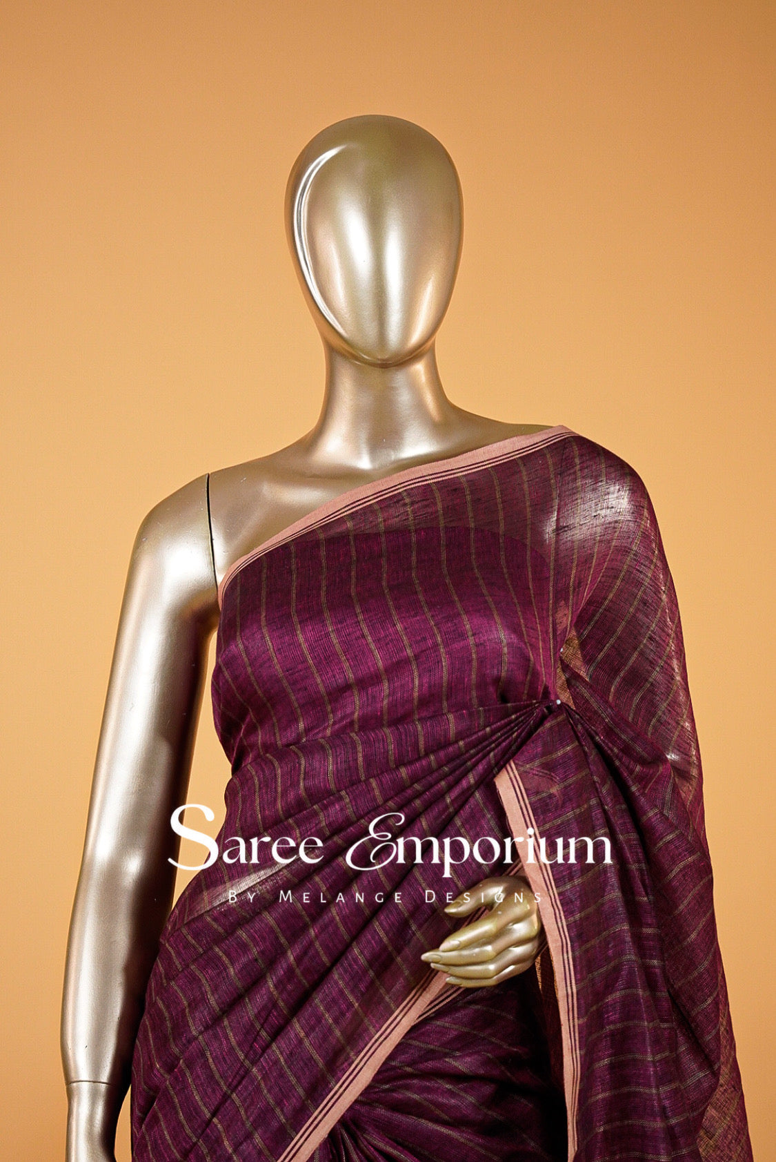 Linen Sarees MDS0066