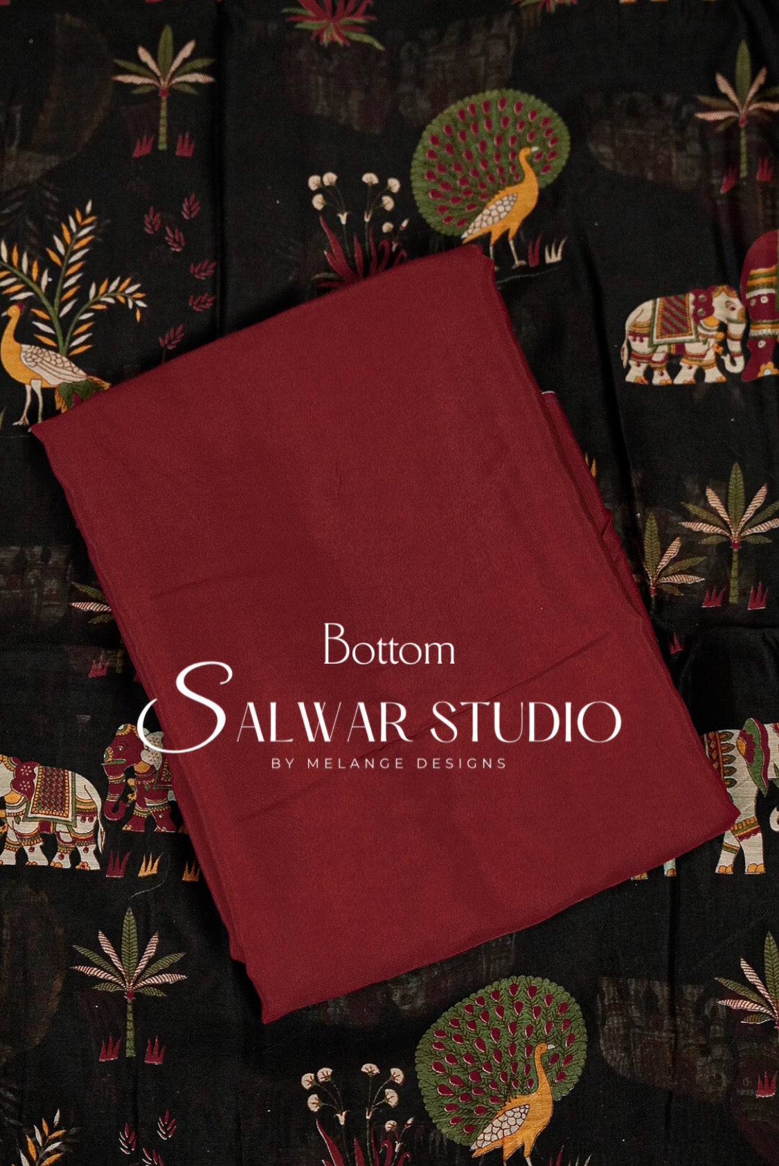 Printed Chanderi Unstitched Salwar Suits AC0027