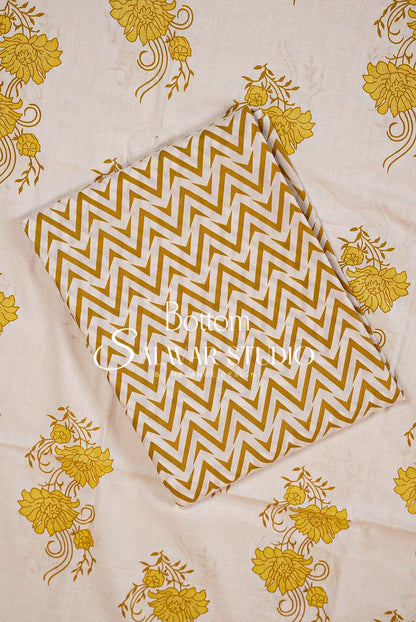 Cotton Printed Unstitched Salwar suits AC0011
