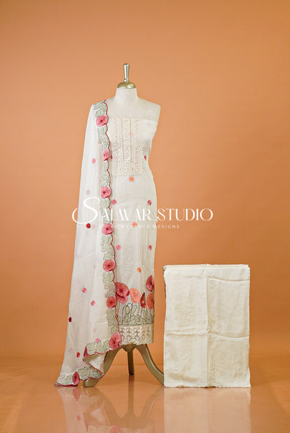 Silk Embroidery Salwar Suits AC0145