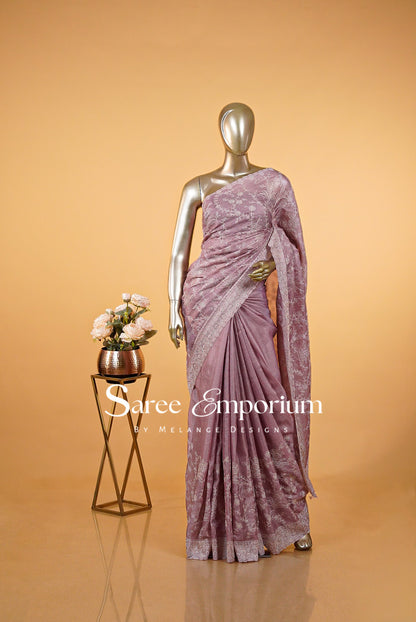 Cotta Embroidery Saree MDS0128