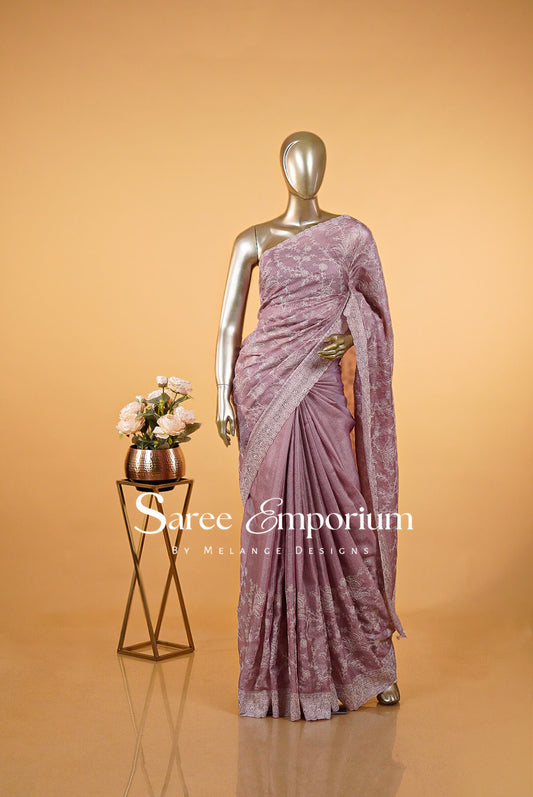 Cotta Embroidery Saree MDS0128