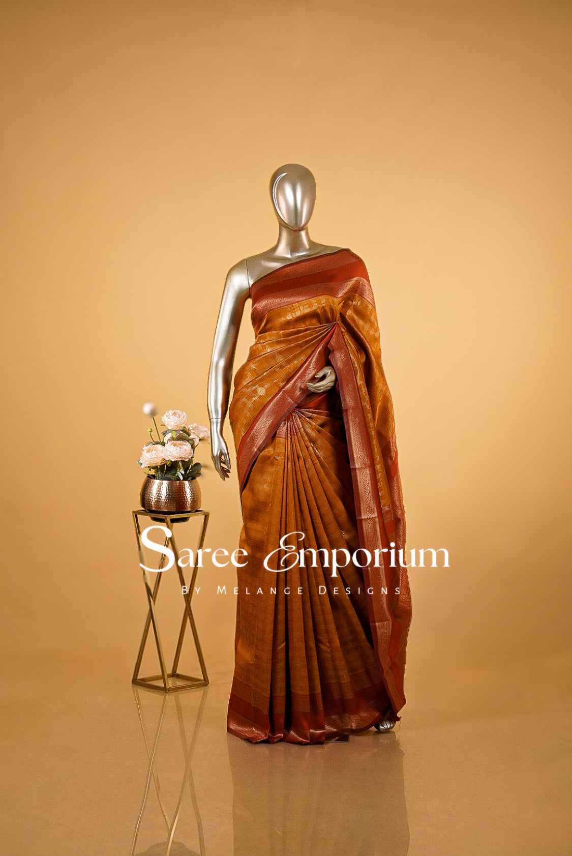 Semi Silk Saree MDS0120