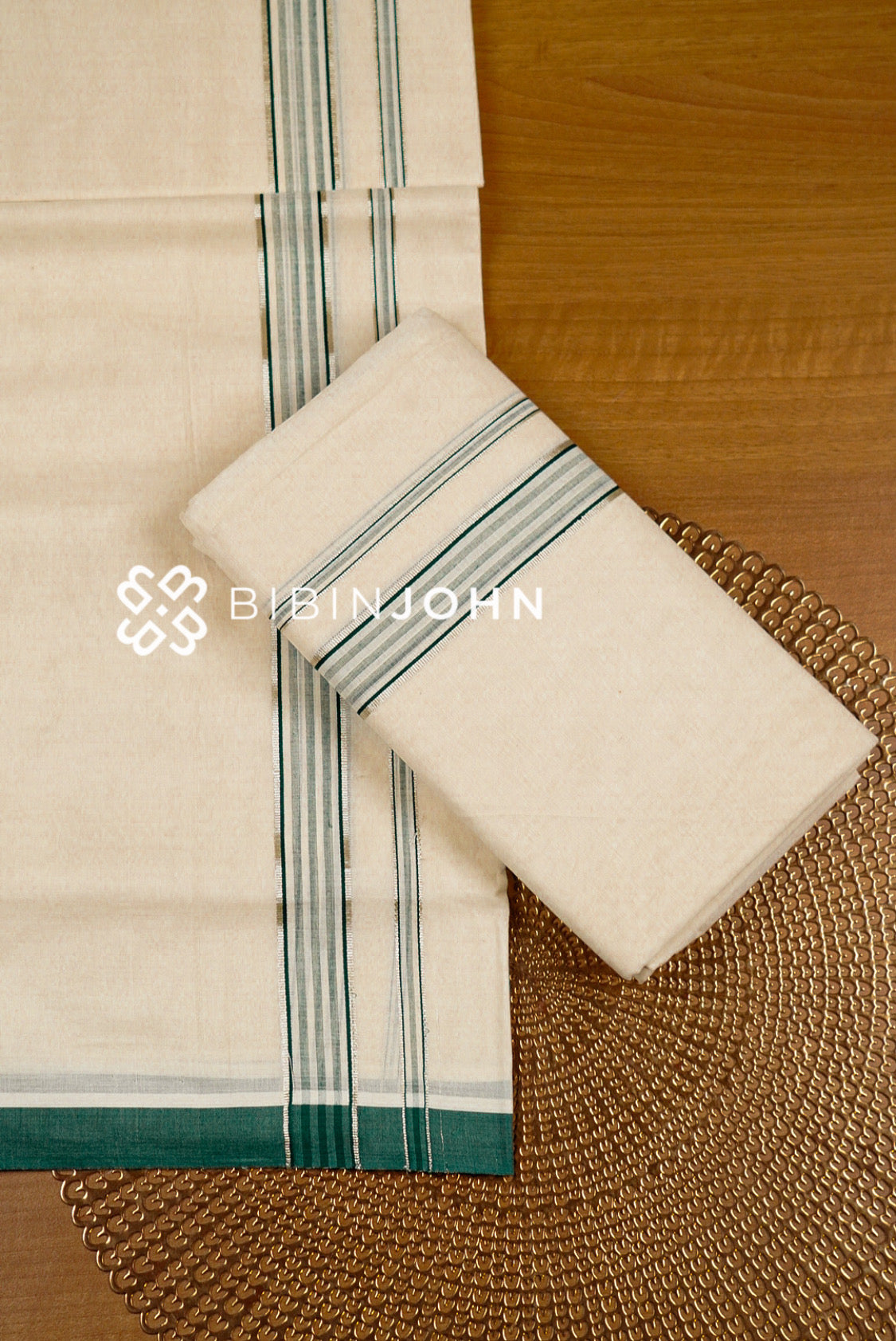 Cotton Dhoti For Men Off White BJ0979