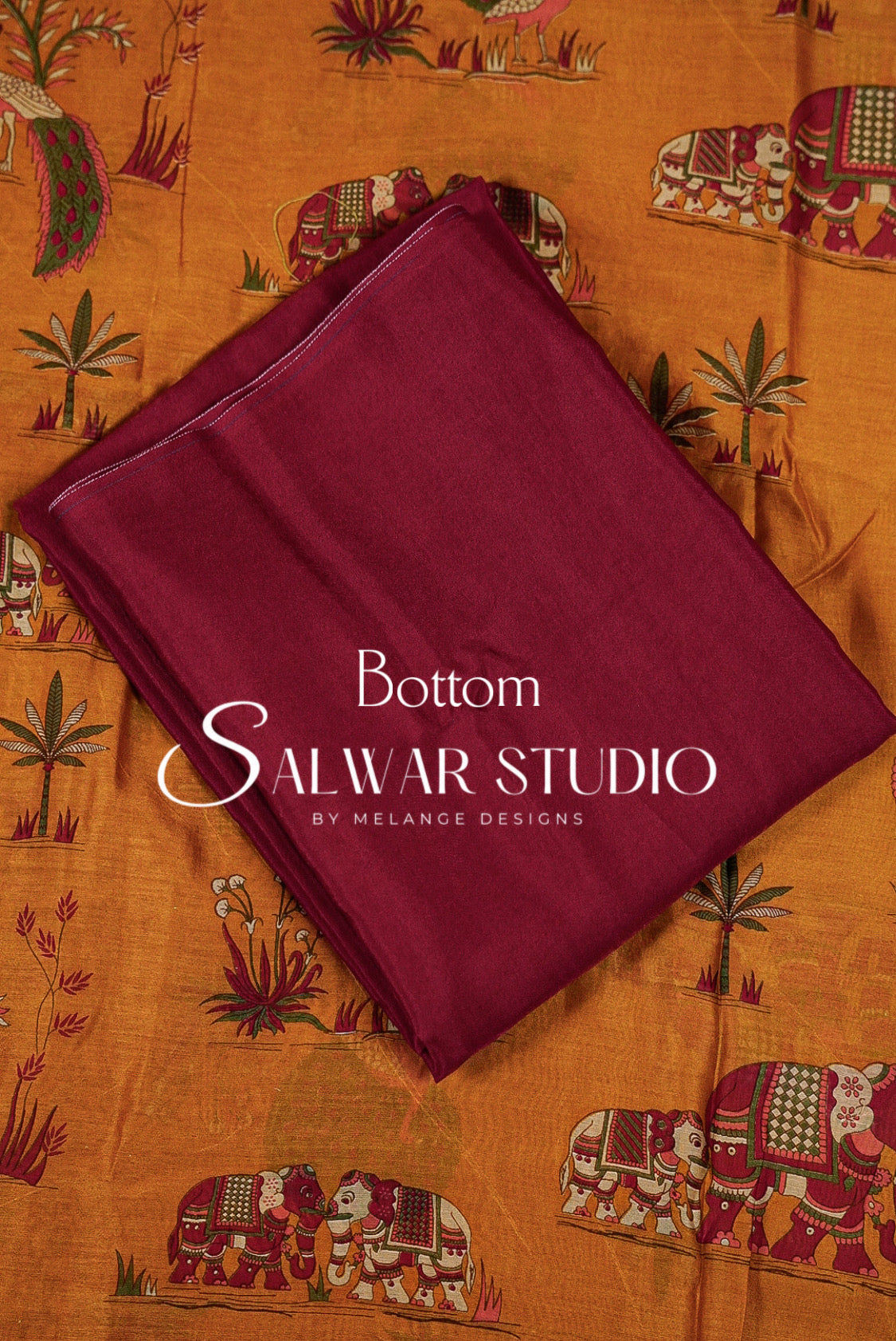 Printed Chanderi Unstitched Salwar Suits AC0028