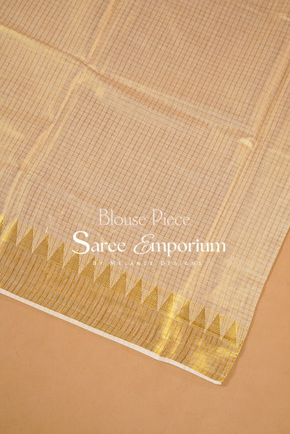 Tissue Kasavu Sarees MDS0037