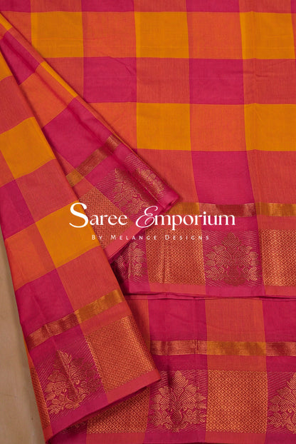 Kanji Cotton Saree For Women MDS0332