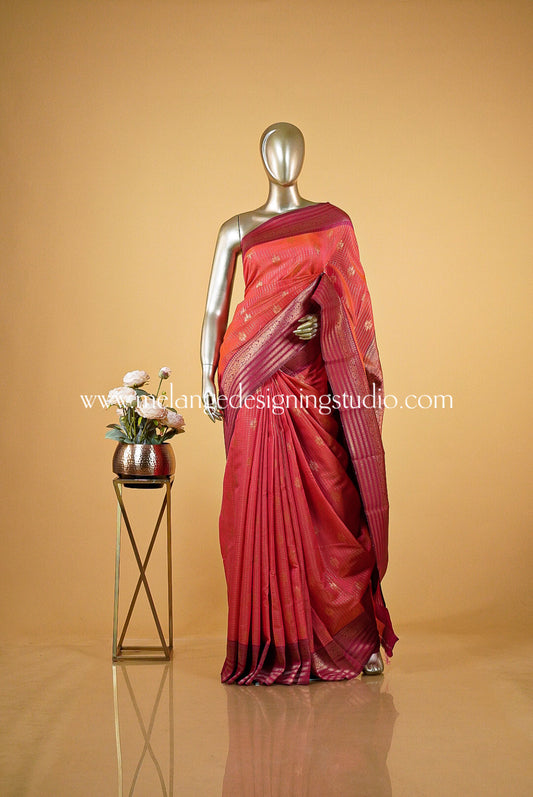 Semi Silk Saree MDS0135