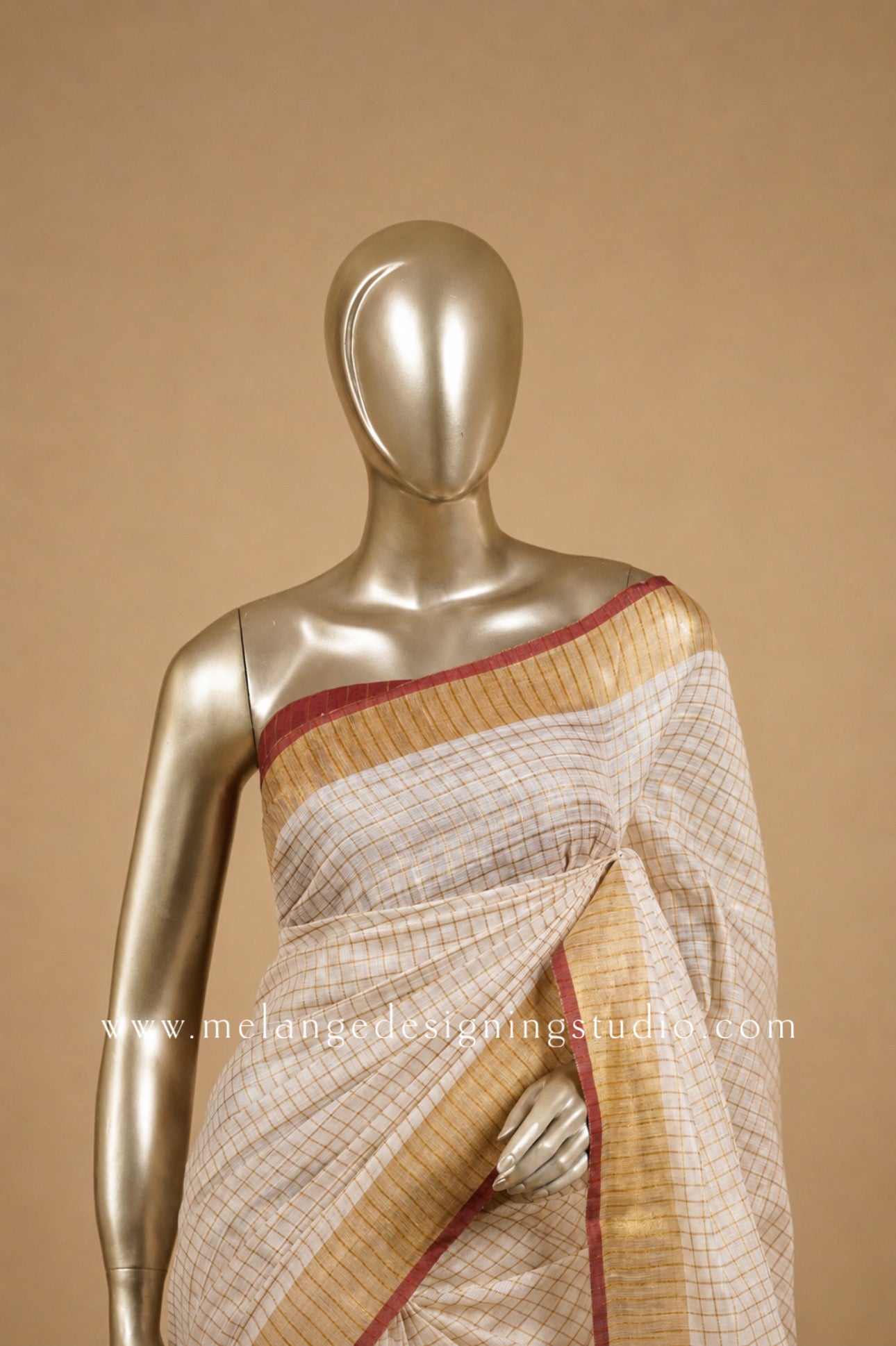 Linen Weaving Saree MDS0008