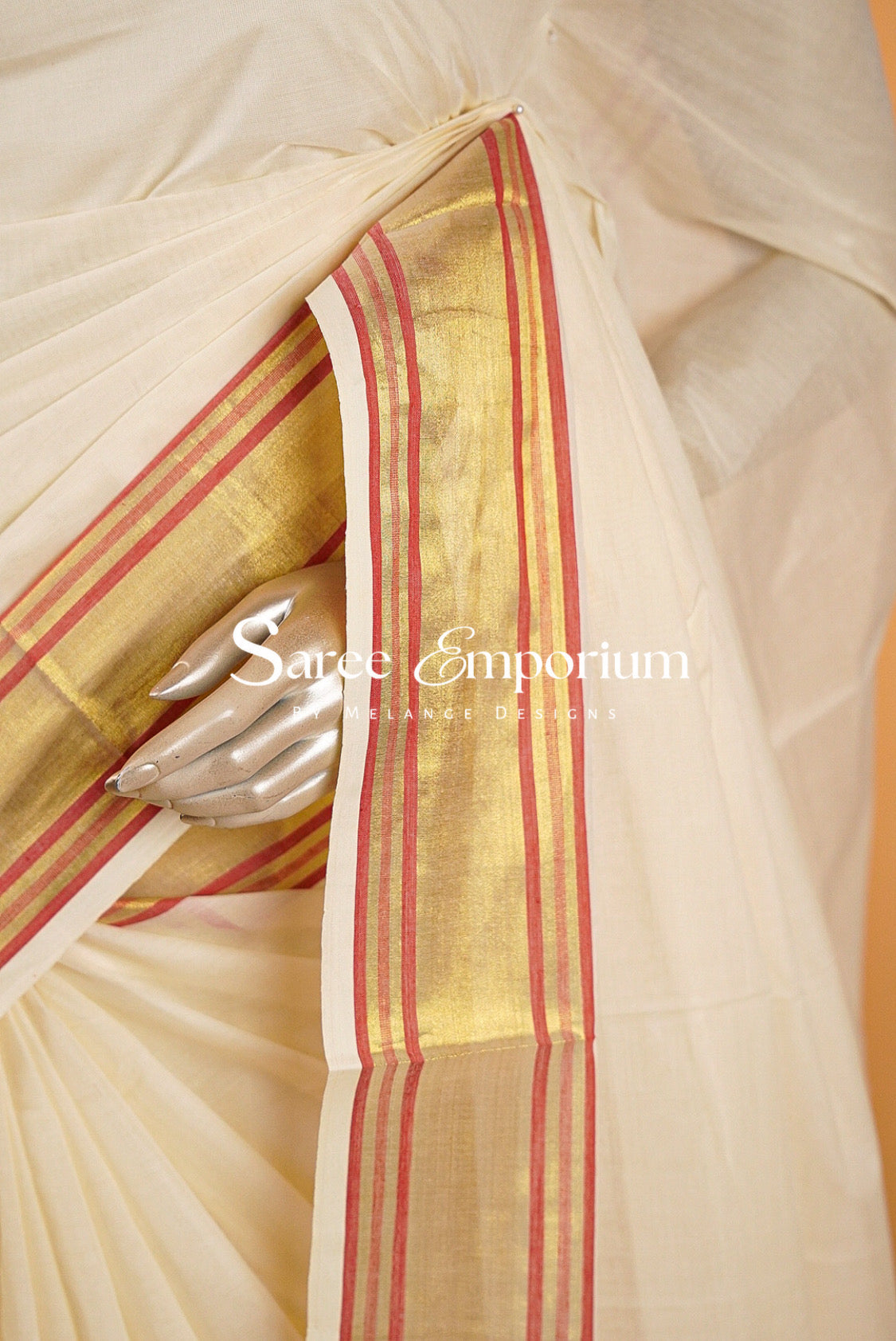 Cotton Kasavu Sarees MDS0035