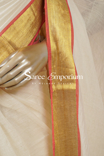 Pure Mul Cotton Saree For Women MDS0231
