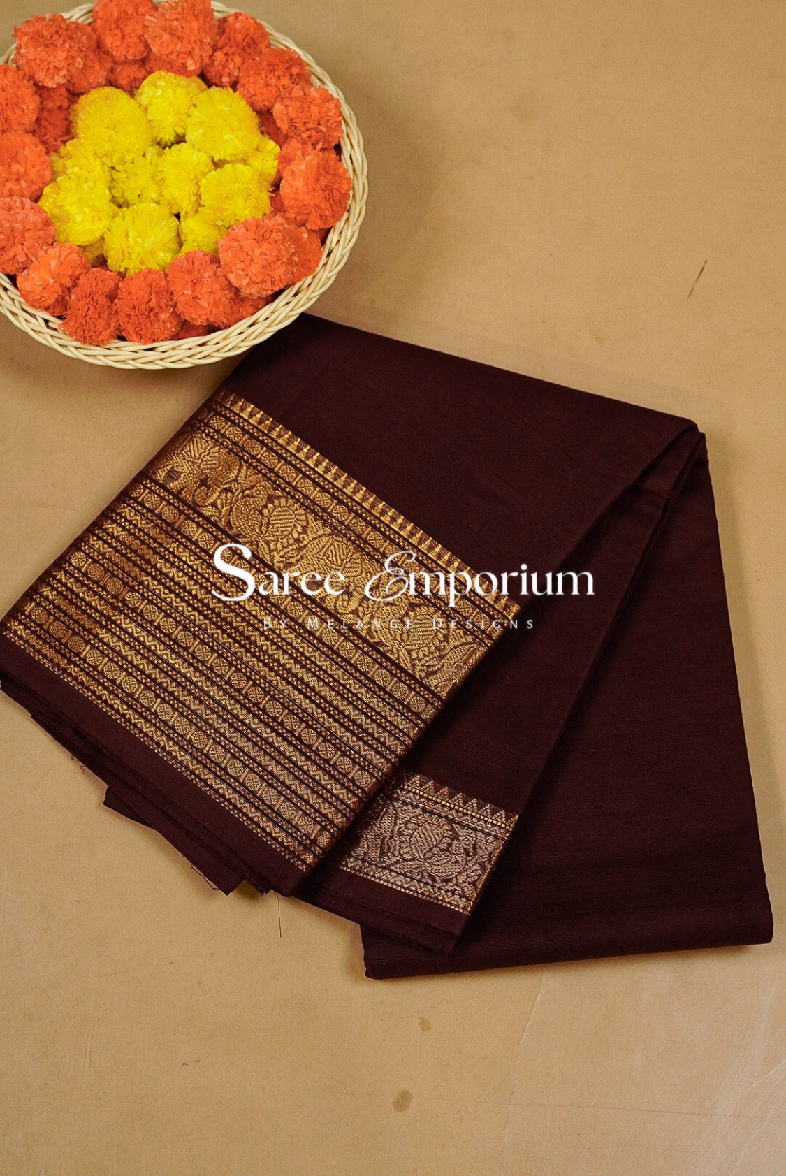 Kanji Cotton Saree For Women MDS0327