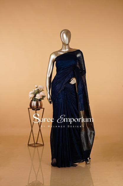 Linen Saree MDS0086