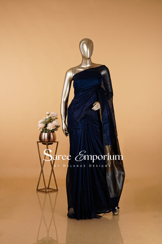 Linen Saree MDS0086