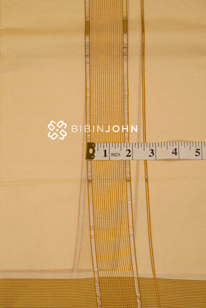 Cotton Dhoti For Men Off White BJ1760
