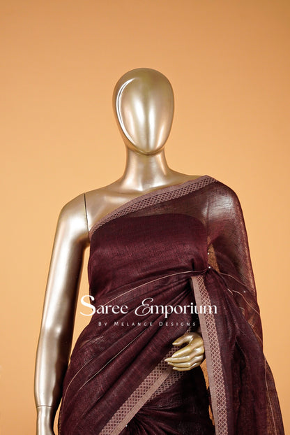 Linen Sarees MDS0072