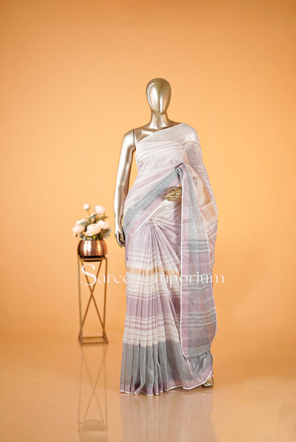 Linen Sarees MDS0076