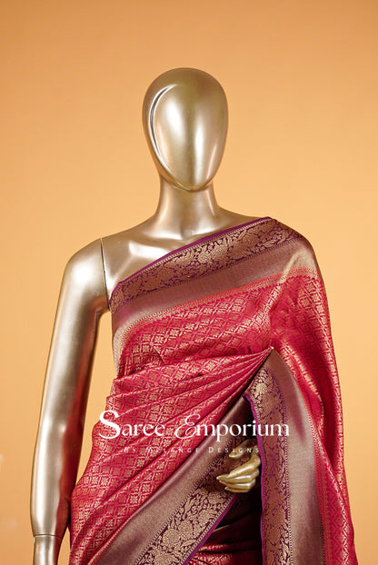 Silk Brocade Sarees MDS0041