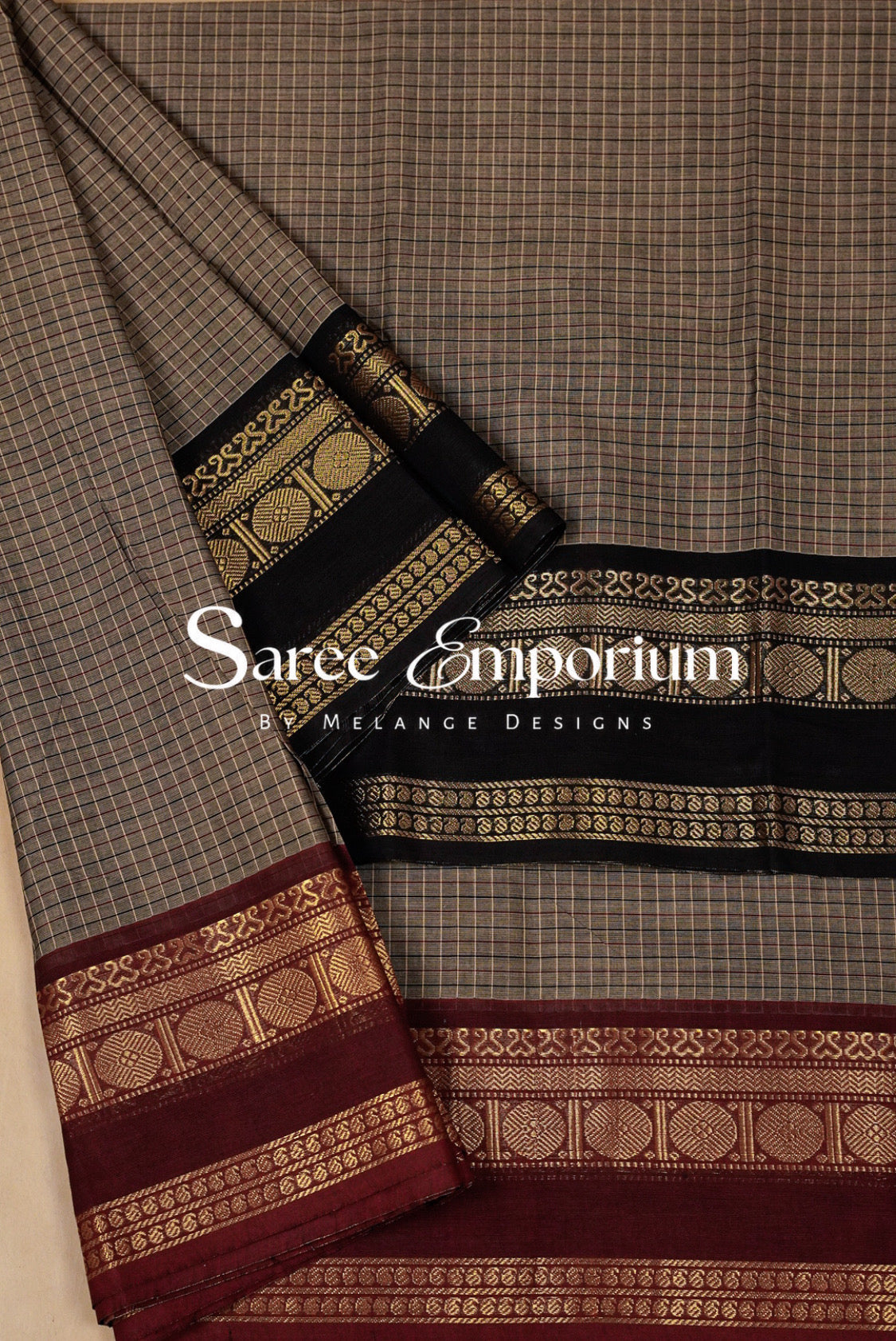 Kanji Cotton Saree For Women MDS0314
