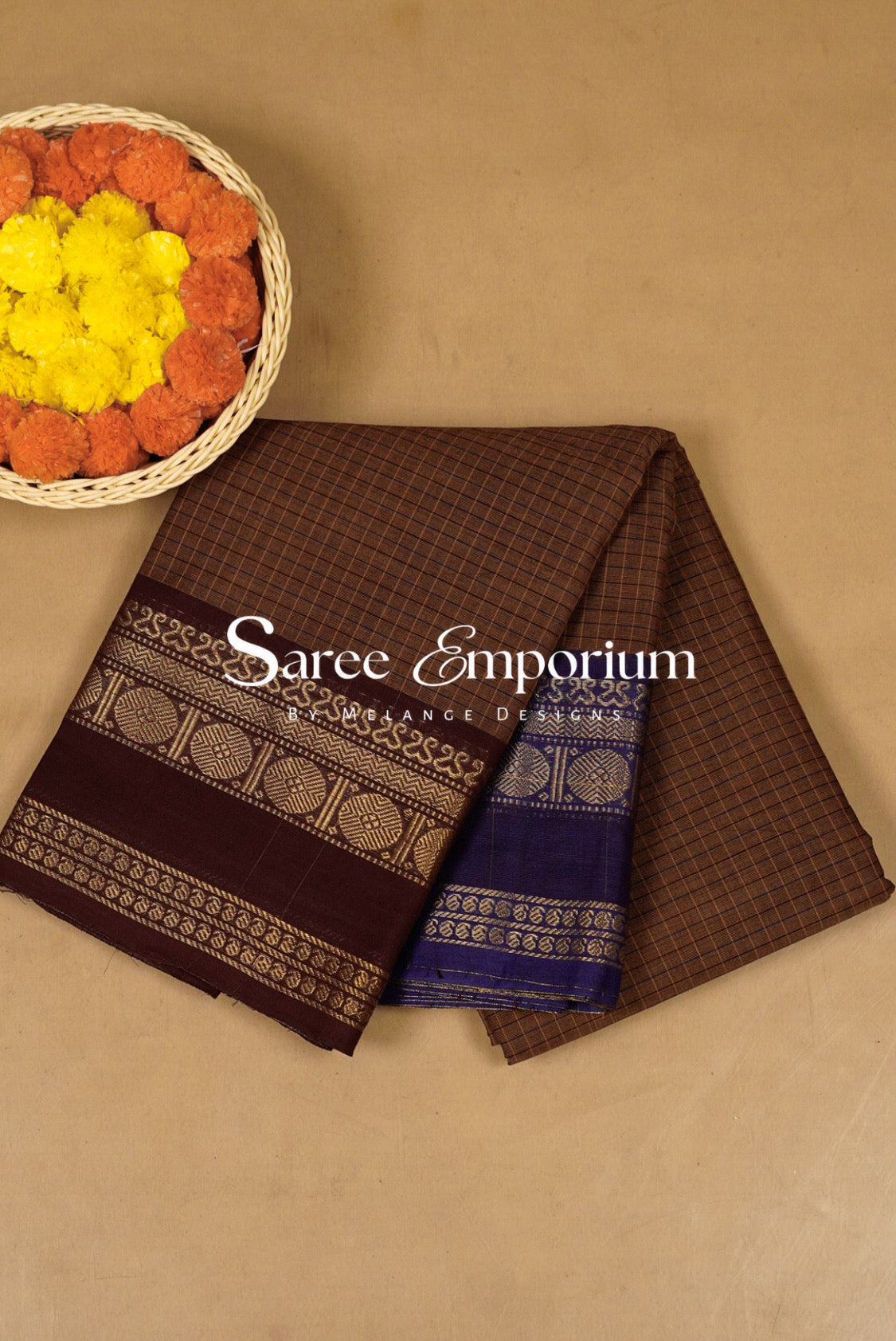 Kanji Cotton Saree For Women MDS0315