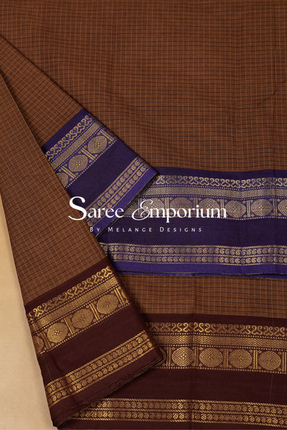 Kanji Cotton Saree For Women MDS0315