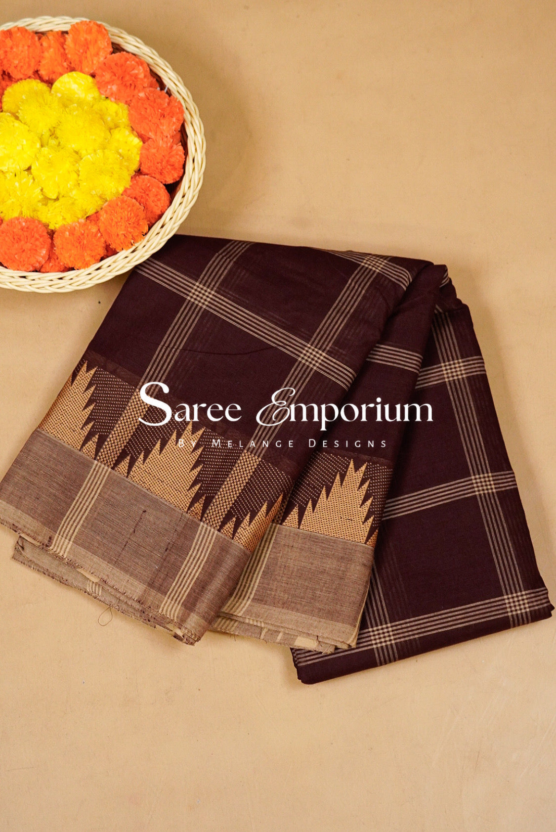 Kanji Cotton Saree For Women MDS0316