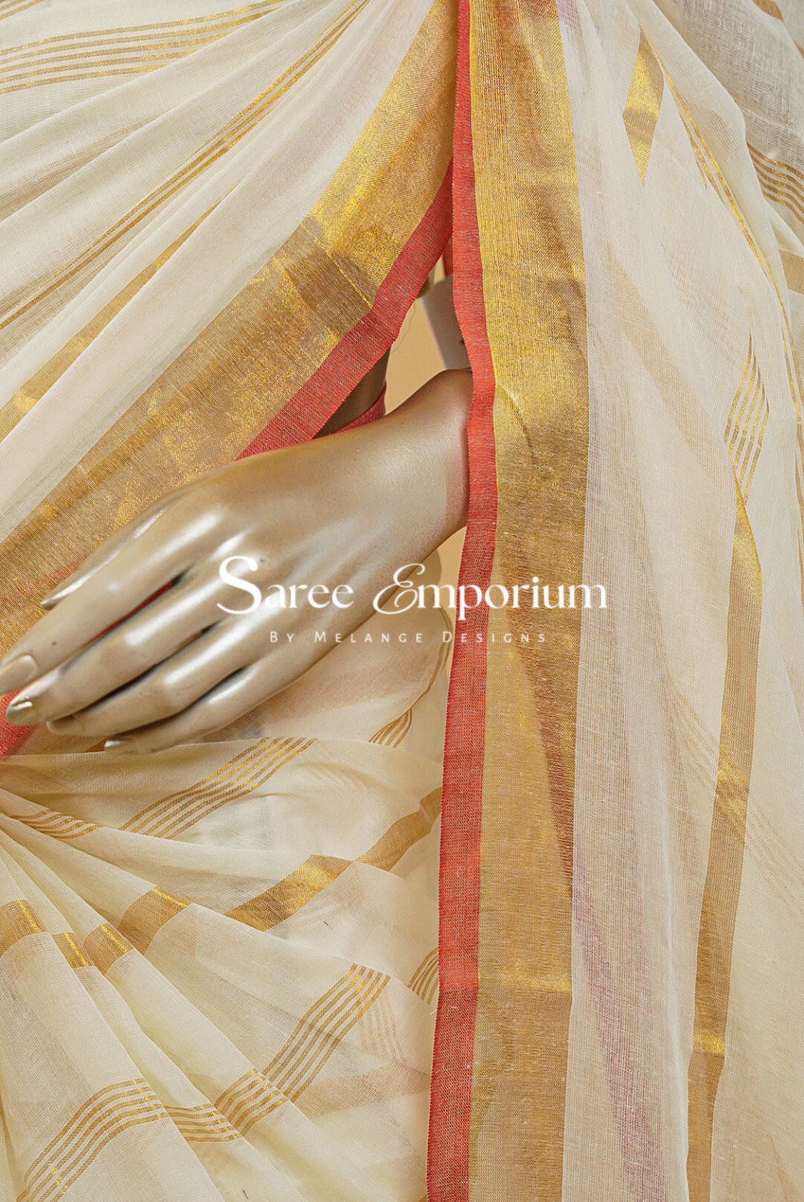 Mul Cotton Saree For Women MDS0241