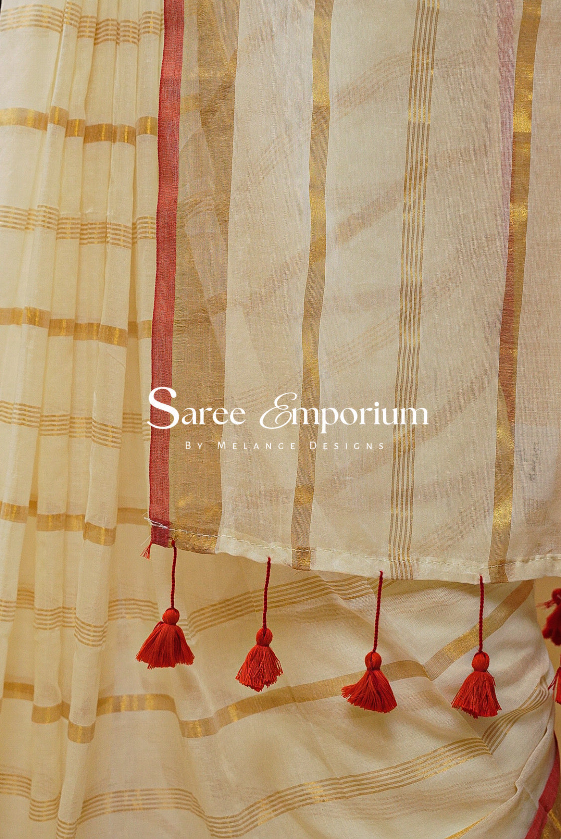 Mul Cotton Saree For Women MDS0241