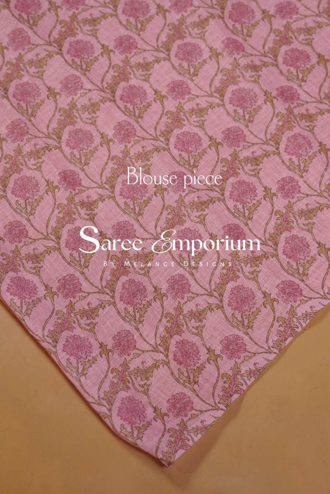 Printed Art Linen Saree For Women