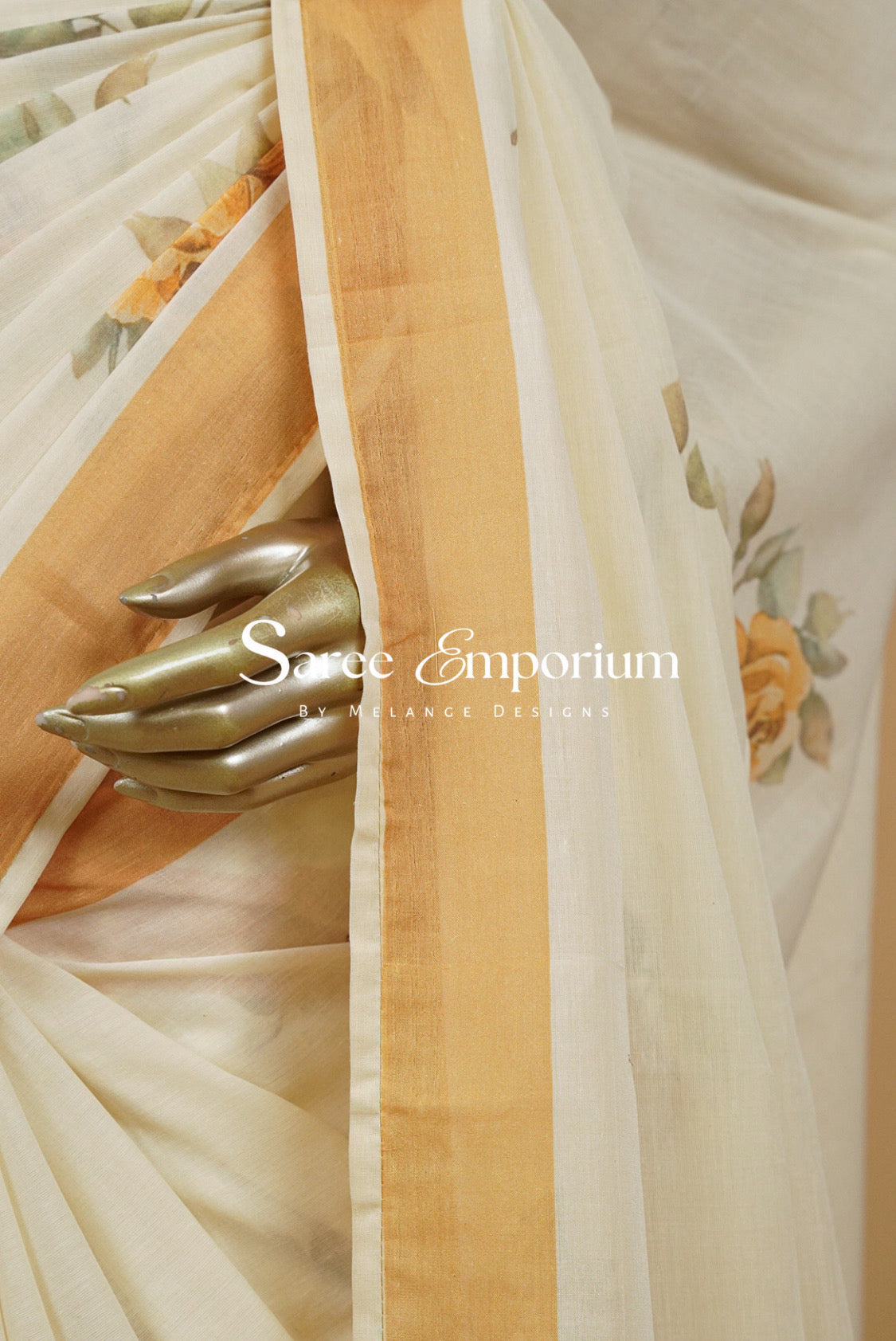 Printed Cotton Saree For Women MDS0289