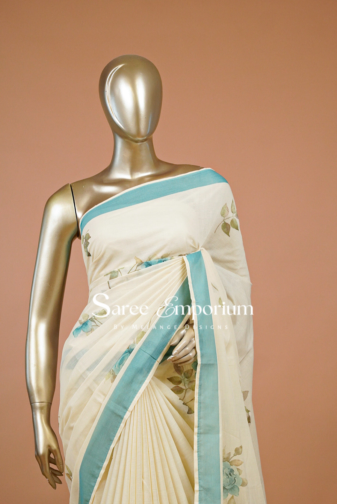 Printed Cotton Saree For Women MDS0292