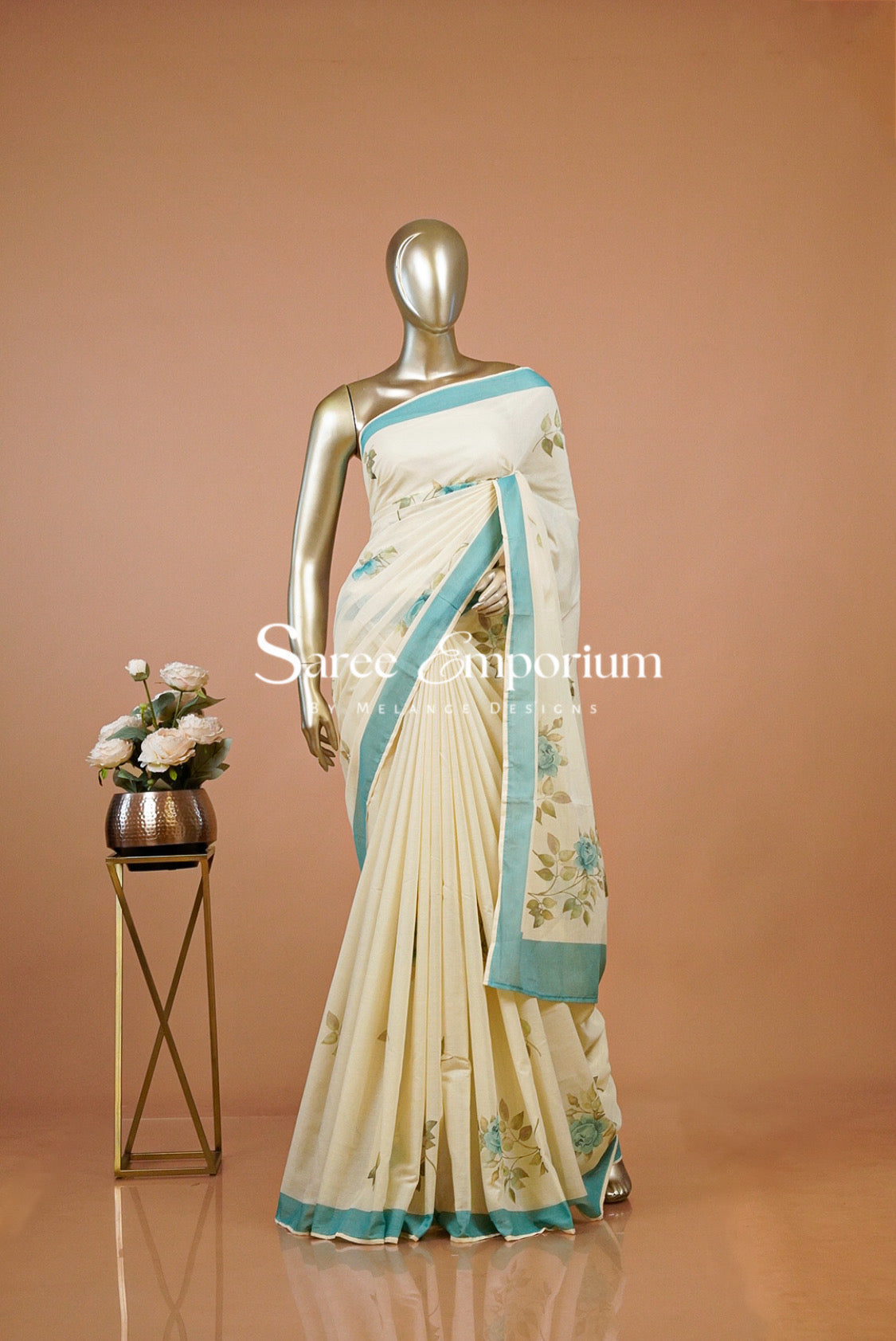 Printed Cotton Saree For Women MDS0292