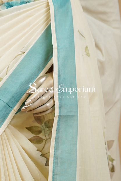 Printed Cotton Saree For Women MDS0292