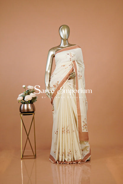 Printed Cotton Saree For Women MDS0287